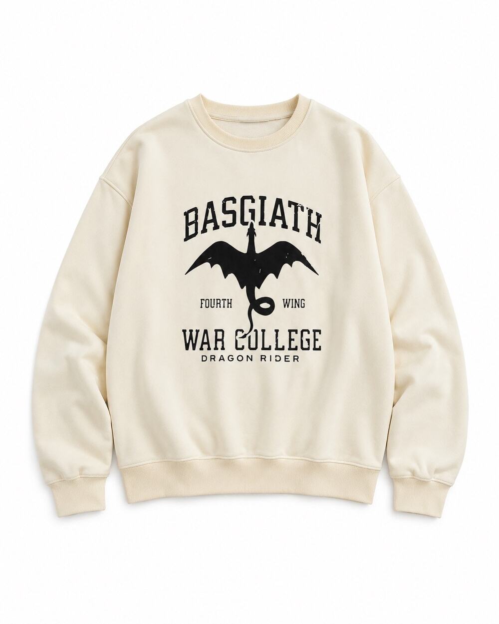Fourth Wing Basgiath Light Sweatshirt T-Shirt